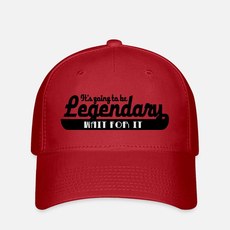 2541614 15068983 legendary - Casquette Flexfit - rouge