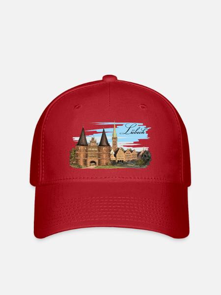 Lübeck - Flexfit Cap - Rot