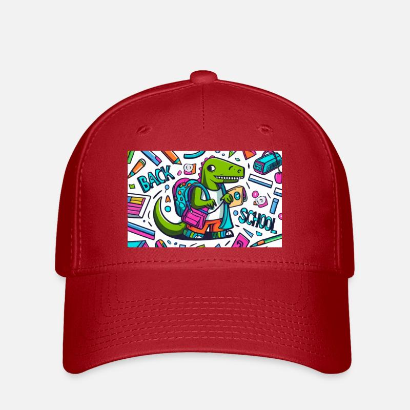 Back to school - Flexfit Cap - red