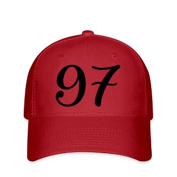 97 - Flexfit Cap - red - Front