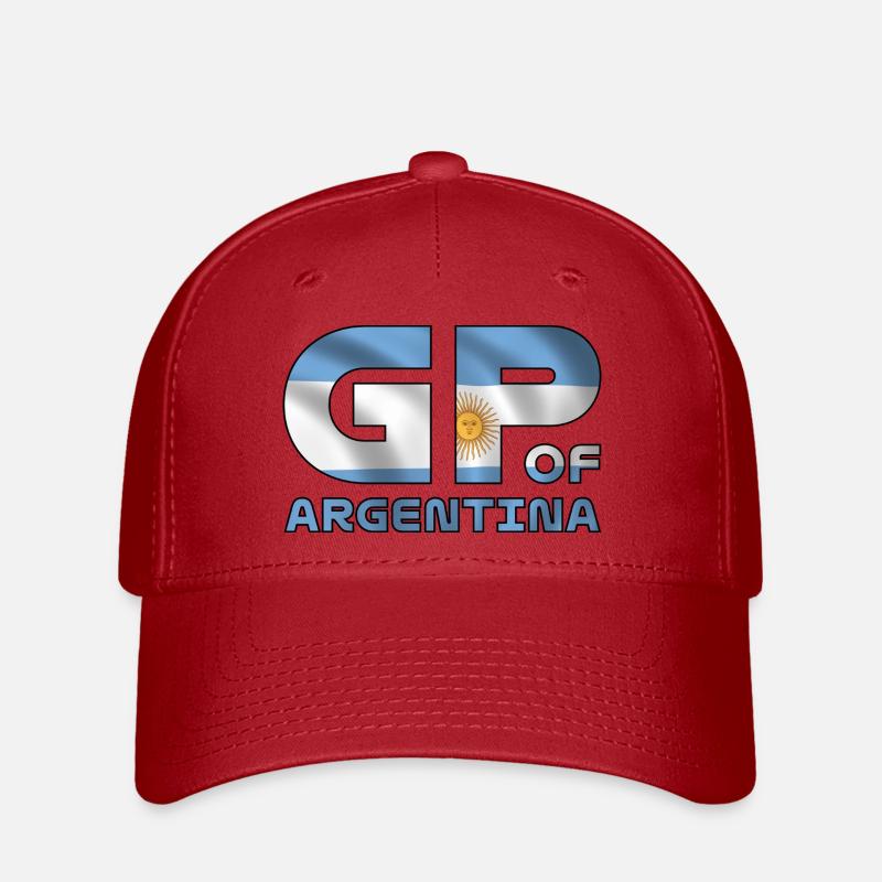 argentina_gp - Flexfit Cap - Rot