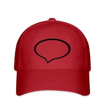 Bubble - Flexfit Cap - red - Front