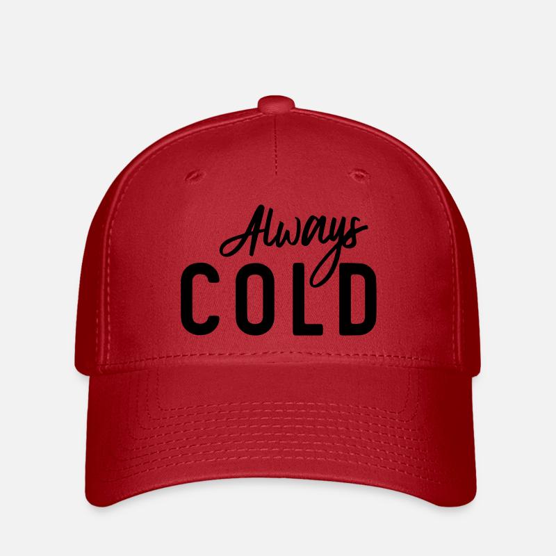 Always Cold - Flexfit Cap - red