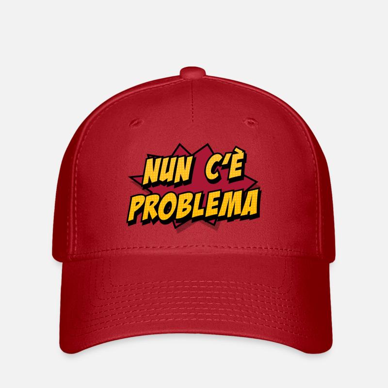 Römische Redewendungen "Es gibt kein Problem" v.001 - Flexfit Cap - Rot