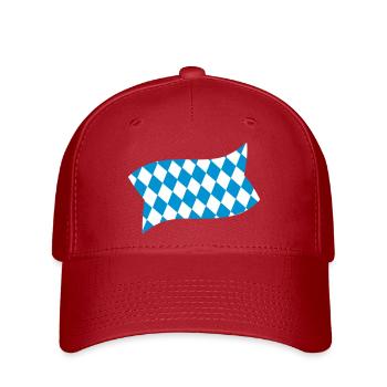 Bavière - Casquette Flexfit - rouge - Devant