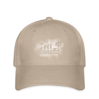 Geolution-light-grunge - Flexfit Cap - khaki - Front