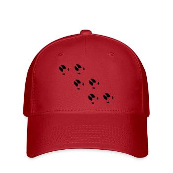 schwein - Flexfit Cap - Rot - Vorne