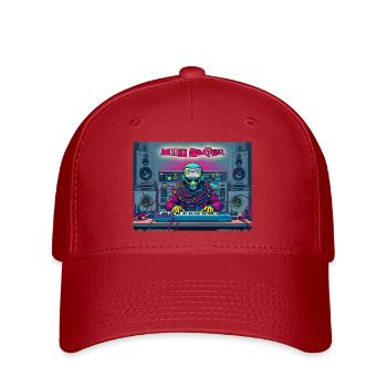 "Studio Monster" My Home Is My Studio Nr. 031 - Flexfit Cap - Rot - Vorne