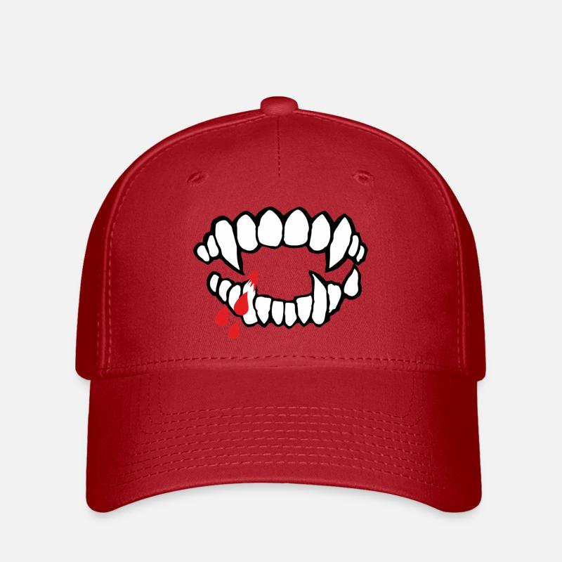 Halloween - Flexfit Cap - Rot
