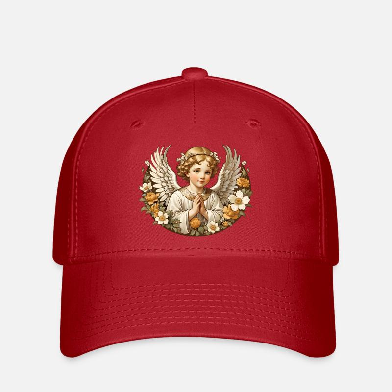 Schutzengel - Flexfit Cap - Rot