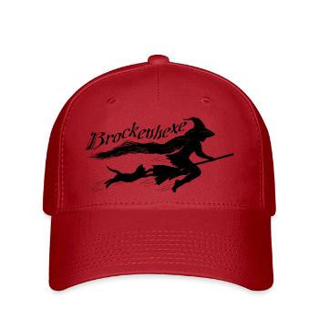 Brockenhexe - Flexfit Cap - Rot - Vorne