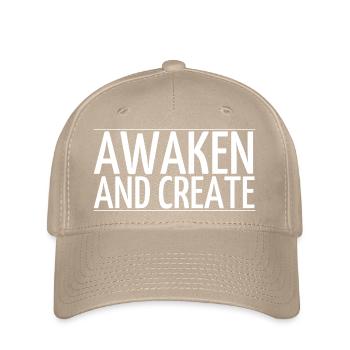 quote birthday present seeking enlightenment - Flexfit Cap - Khaki - Vorne