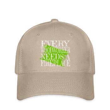 birthday present idea lumberjack arboriculture - Flexfit Cap - Khaki - Vorne