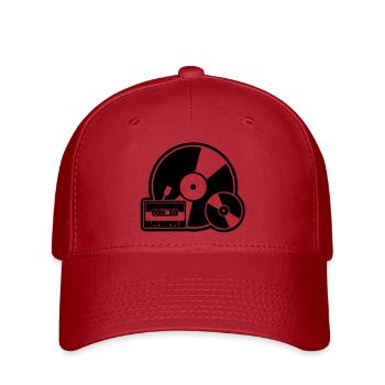 Retro Sound - Flexfit Cap - Rot - Vorne