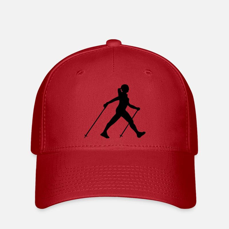 Nordic walking - Flexfit Cap - Rot