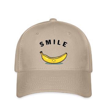 Sourire de banane - Casquette Flexfit - kaki - Devant