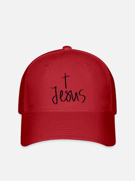 Jesus - Flexfit Cap - Rot