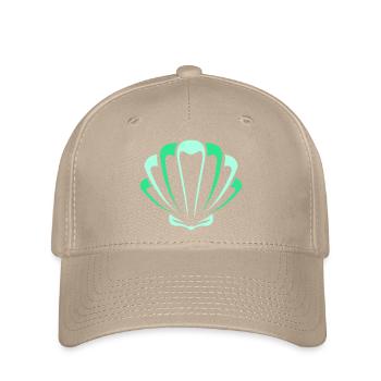 muschel - Flexfit Cap - Khaki - Vorne