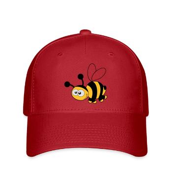 Biene - Bienchen - Sumis - Flexfit Cap - Rot - Vorne