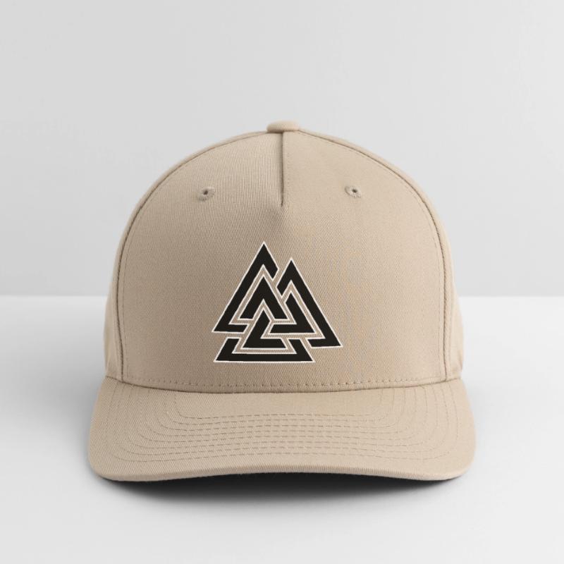 Triangular intertwined pattern Flexfit Cap
