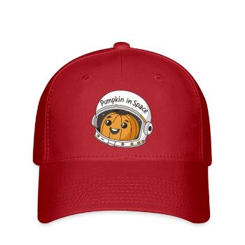 Pumpkin in Astral Space - Flexfit Cap - red - Front