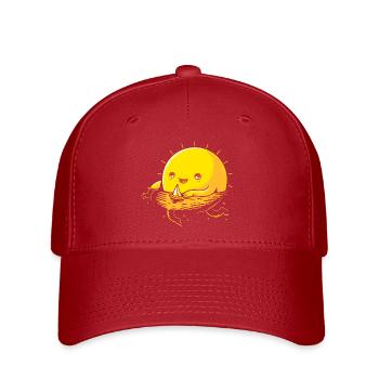 Sun in the water - Flexfit Cap - red - Front