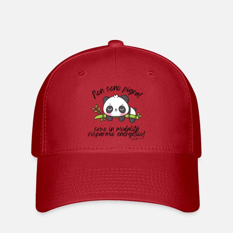 I'm not lazy - Flexfit Cap - red