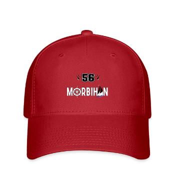 Morbihan - Flexfit Cap - red - Front