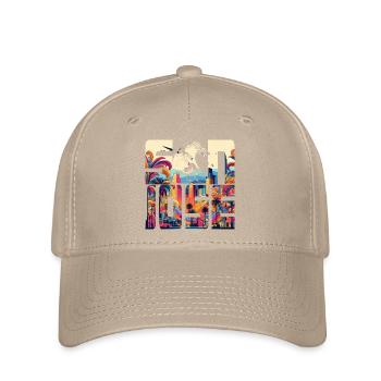 SAN JOSE - Flexfit Cap - khaki - Front