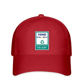 Vend belle-mère - Casquette Flexfit - rouge - Devant