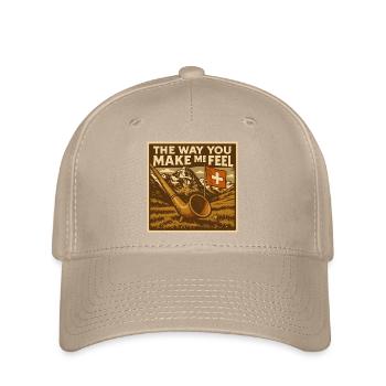 Swiss The Way You Make Me Feel - Flexfit Cap - Khaki - Vorne