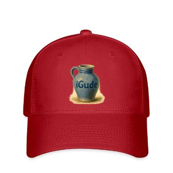 iGude-Bembel - Flexfit Cap - Rot - Vorne