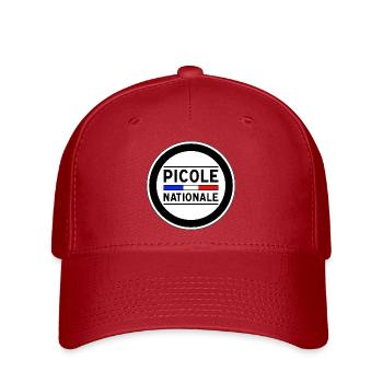 Picole Nationale nouveau design - Casquette Flexfit - rouge - Devant