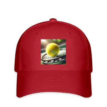 Sports, tennis - Flexfit Cap - red - Front