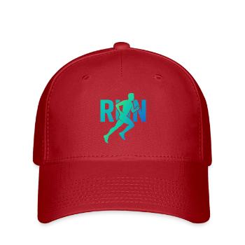 Running dynamique - Casquette Flexfit - rouge - Devant