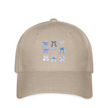Blaue Knoten - Flexfit Cap - Khaki - Vorne