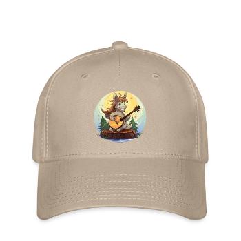 Guitariste de Moonlight Donkey - Casquette Flexfit - kaki - Devant