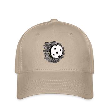 Floorball, percée murale - Casquette Flexfit - kaki - Devant