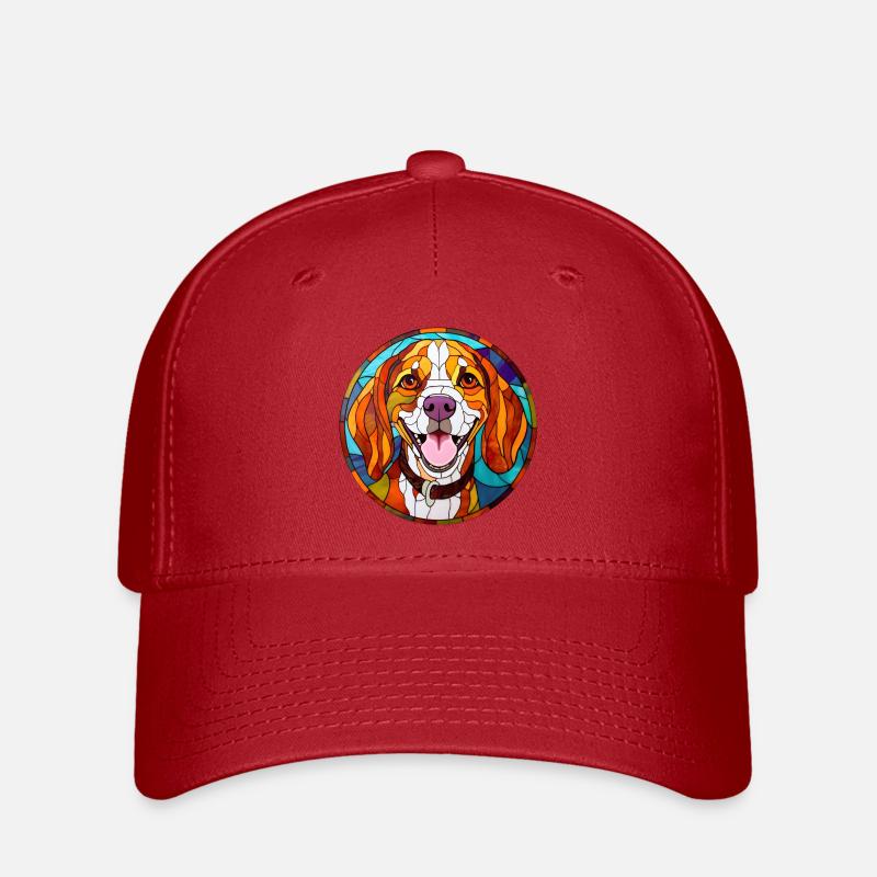 Foxhound d’Amérique - Casquette Flexfit - rouge