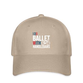 Professional Bicycle Acrobatics Performance Art  - Flexfit Cap - khaki - Front