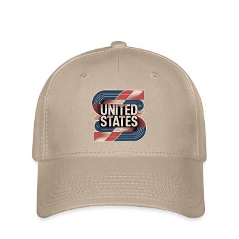 United States  - Flexfit Cap - Khaki - Vorne