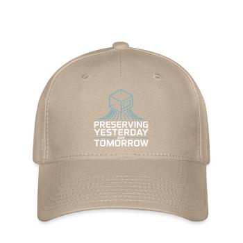 Préserver hier pour demain - Casquette Flexfit - kaki - Devant