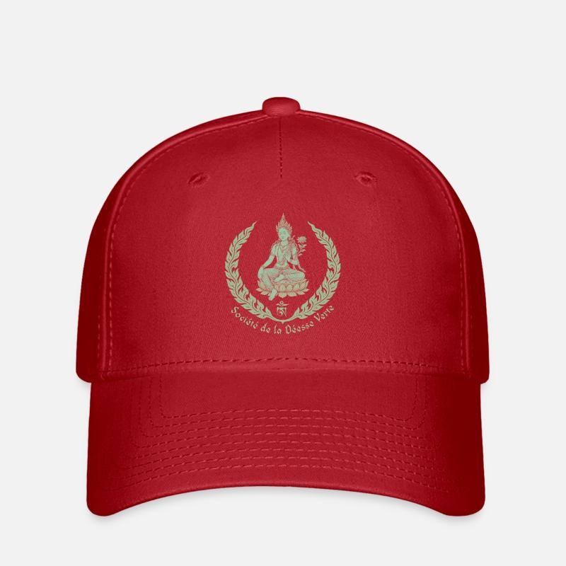 Green Tara - Flexfit Cap - red