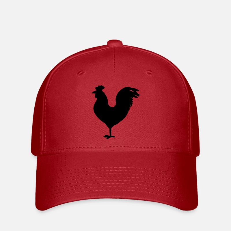 zob - Casquette Flexfit - rouge