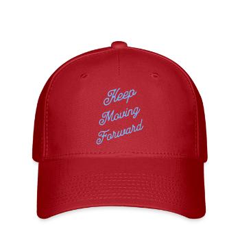 Mach weiter voran - Flexfit Cap - Rot - Vorne