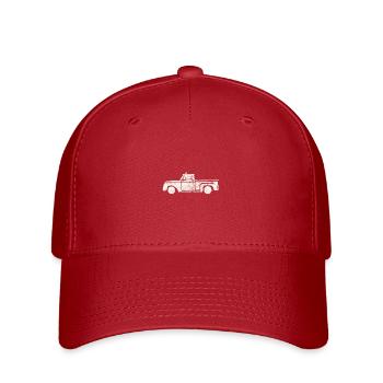 Pick up truck - Flexfit Cap - Rot - Vorne