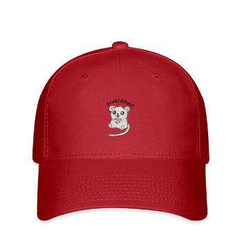 Zaubermaus - Flexfit Cap - Rot - Vorne