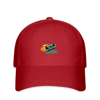 Kassette - Flexfit Cap - Rot - Vorne