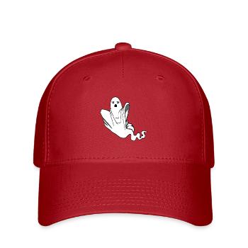 Fantôme - Casquette Flexfit - rouge - Devant