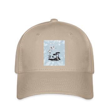 Grues d’hiver - Casquette Flexfit - kaki - Devant